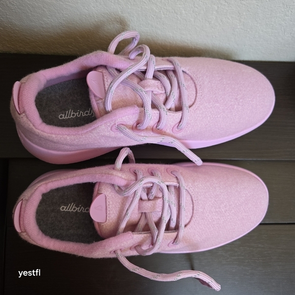 NWOB Allbirds wool runner mizzles in buoyant pink 8 - Picture 4 of 7